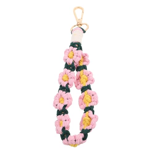 CHICAMPERA Bohemian Blumen Schlüsselanhänger Handgefertigt Geflochtener Handgelenksriemen Praktischer Lanyard für Schlüssel und Smartphones Einzigartiges Design Gelb Grün CHICAMPERA Bohemian Blumen Schlüsselanhänger Handgefertigt Geflochtener Handgelenksriemen Praktischer Lanyard für Schlüssel und Smartphones Einzigartiges Design Gelb Grün von CHICAMPERA
