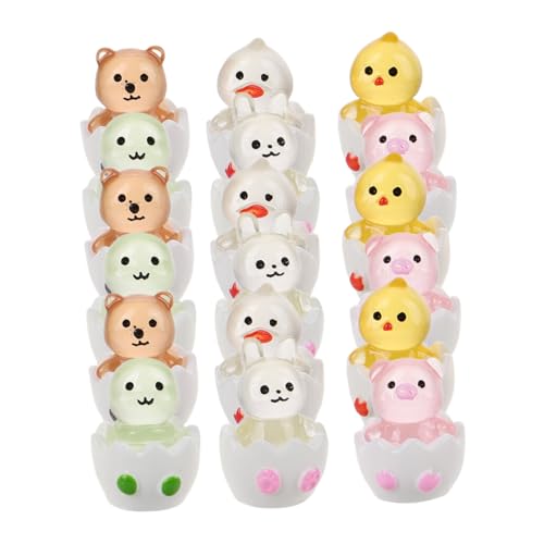 CHICAMPERA Leuchtende Miniaturtierfiguren 18 Stücke Harz Tierspielzeug für Garten und Tischdekoration im Dunkeln Leuchtende Figuren für Kreative Selbstgemacht Projekte CHICAMPERA Leuchtende Miniaturtierfiguren 18 Stücke Harz Tierspielzeug für Garten und Tischdekoration im Dunkeln Leuchtende Figuren für Kreative Selbstgemacht Projekte von CHICAMPERA