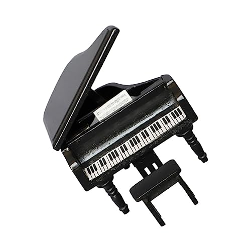 CHICAMPERA Miniatur Klavier Modell Für Puppenhaus Dekorative Holzfigur Für Projekte Und Puppenhaus Zubehör Robust Und Praktisch Für Stundenlangen Spielspaß von CHICAMPERA