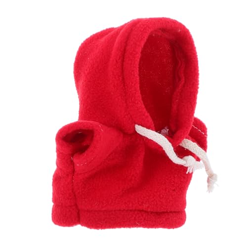 CHICAMPERA Plüschbären Kleidung Roten Hoodie Outfit für Große Puppen für DIY Nähprojekte Fördert Kreativität und Leicht zu Reinigen für Sammler von CHICAMPERA