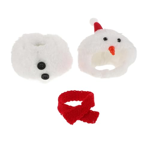 CHICAMPERA Set Schneemann Puppe Kleidung Weihnachten Handwerk Hut Schal Miniatur Dressup Spielzeug CHICAMPERA Set Schneemann Puppe Kleidung Weihnachten Handwerk Hut Schal Miniatur Dressup Spielzeug von CHICAMPERA