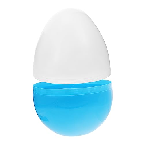 CHICAMPERA Simulationseiernest Süßigkeiten Ball Eierdekor bunt Und ostereier easter egg decoration Ostereier Party Dekoration Osterkugel Aufbewahrungsbehälter für Heu Blue von CHICAMPERA