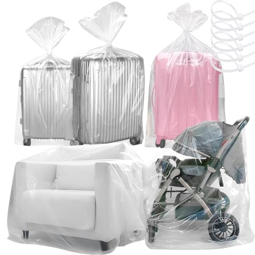6 Stück Groß Aufbewahrungsbeutel, 90 x 120 cm Groß Durchsichtige Plastiktüten, Wiederverwendbare Umzugstaschen mit 6 Stück Kabelbinder, Klarsichtbeutel für Staubdicht Gepäck Kleidung Möbel Steppdecken 6 Stück Groß Aufbewahrungsbeutel, 90 x 120 cm Groß Durchsichtige Plastiktüten, Wiederverwendbare Umzugstaschen mit 6 Stück Kabelbinder, Klarsichtbeutel für Staubdicht Gepäck Kleidung Möbel Steppdecken von CHICHI:OÜ