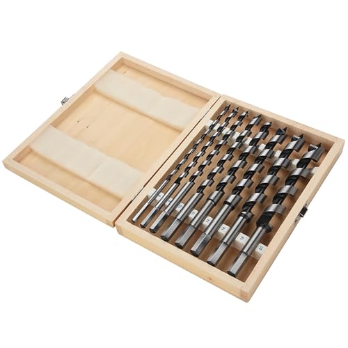 Auger -Bohrer, 8pc Carbonholzbohrer Bits Set Holzhülle Bearbeitete Hex -Schaftbohrmaschine Auger -Bohrer, 8pc Carbonholzbohrer Bits Set Holzhülle Bearbeitete Hex -Schaftbohrmaschine von CHICIRIS