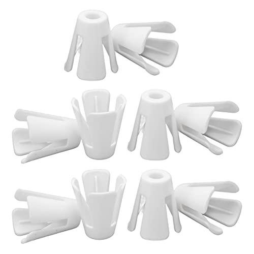 CHICIRIS 10pcs Plastikspulen Klauenkegel -Gewindehalter Starke Kompatibilität Nähzubehör Langlebige Kunststoff -Leichtkegel Gewindehalter für Industrielle Nähmaschinen von CHICIRIS
