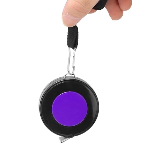 CHICIRIS 150 Cm Weiches, Einziehbares Maßband für Körpertücher mit Zoll/Zentimeter -Skalen für Körpertücher Nähen (BLUE) von CHICIRIS