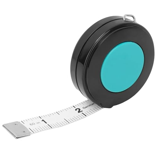 CHICIRIS 150 Cm Weiches, Einziehbares Maßband für Körpertücher mit Zoll/Zentimeter -Skalen für Körpertücher Nähen (GREEN) von CHICIRIS
