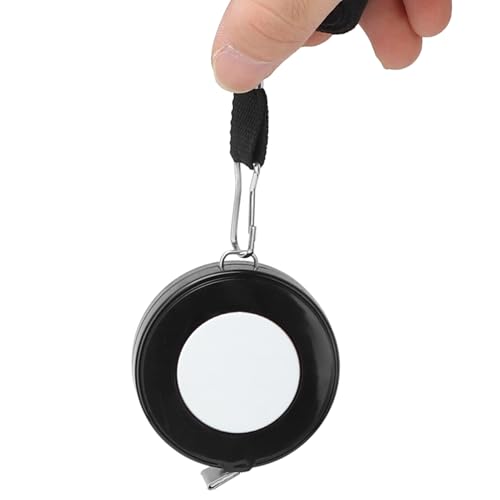 CHICIRIS 150 Cm Weiches, Einziehbares Maßband für Körpertücher mit Zoll/Zentimeter -Skalen für Körpertücher Nähen (WHITE) von CHICIRIS