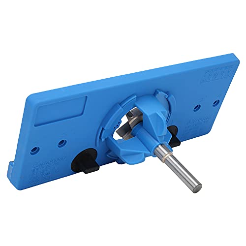 CHICIRIS 35 -mm -Lochöffner Scharnier Loch Jig Vorlage für Genaue Bohrungen in Holzbearbeitungsprojekten, Edelstahl+Kunststoff, Ideal für Enthusiasten von CHICIRIS