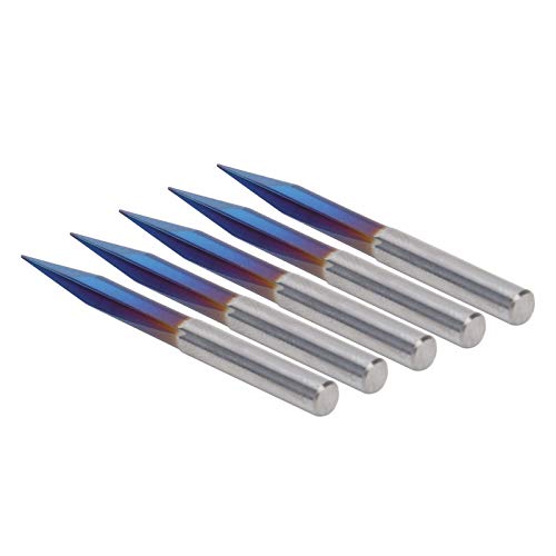 CHICIRIS 4mm Schaftgravur Bit Gerade 2 Flöten Wolfram -Stahlschnitzwerkzeuge für Holz MDF -Aluminium, 5 Packung von 5 CHICIRIS 4mm Schaftgravur Bit Gerade 2 Flöten Wolfram -Stahlschnitzwerkzeuge für Holz MDF -Aluminium, 5 Packung von 5 von CHICIRIS