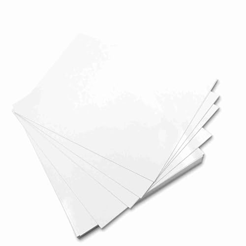 CHICIRIS Buntes Glänzendes Fotopapier 4R -Größe 100 Blätter, Verschmutzungsbeständig, Schnell Trocken, für Kalender -Design Entwurf, Persönliche Bürogebrauch (A4) von CHICIRIS
