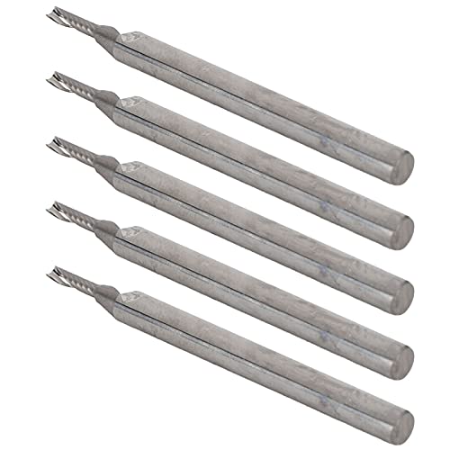 CHICIRIS CNC End Mill Spiral Router Bit 5pcs Wolfram -Stahlfräsenschneider für die Gravurfruchtmaschine CHICIRIS CNC End Mill Spiral Router Bit 5pcs Wolfram -Stahlfräsenschneider für die Gravurfruchtmaschine von CHICIRIS