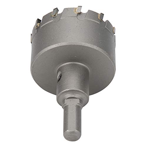 CHICIRIS Carbid-Loch-Sägebandbohrer für Stahl, Eisen, Edelstahl, Aluminium und Mehr, Niedrige Widerstand und Starke Perforationsfähigkeit, 50 Mm Bis 100 Mm Lochdurchmesser (φ51mm) von CHICIRIS