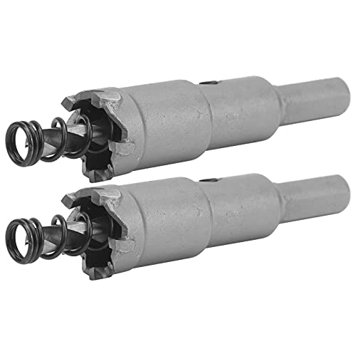 CHICIRIS Carbid -Lochschneidersägen -Schneidkit für Metallplatte Effizient Ordentliche Löcher in Stahl, Aluminium und Vieles Mehr herstellen! Industriematerial (φ16,5 mm) von CHICIRIS