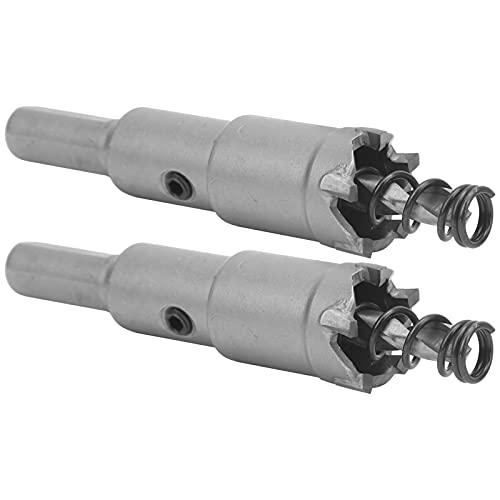 CHICIRIS Carbid -Lochschneidersägen -Schneidkit für Metallplatte Effizient Ordentliche Löcher in Stahl, Aluminium und Vieles Mehr herstellen! Industriematerial (φ17mm) von CHICIRIS