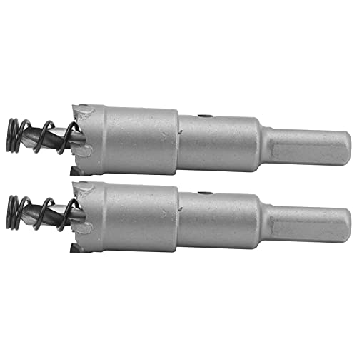 CHICIRIS Carbid -Lochschneidersägen -Schneidkit für Metallplatte Effizient Ordentliche Löcher in Stahl, Aluminium und Vieles Mehr herstellen! Industriematerial (φ18mm) von CHICIRIS