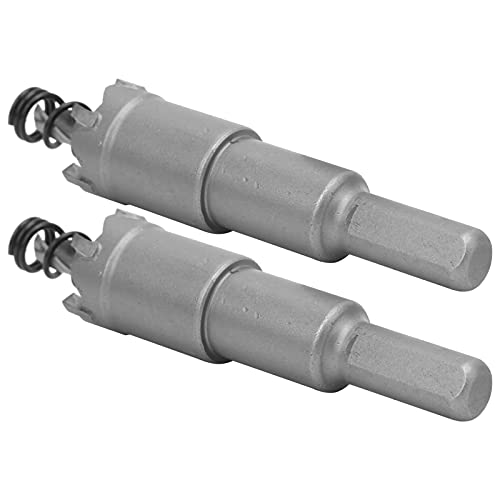 CHICIRIS Carbid -Lochschneidersägen -Schneidkit für Metallplatte Effizient Ordentliche Löcher in Stahl, Aluminium und Vieles Mehr herstellen! Industriematerial (φ19,5 mm) von CHICIRIS