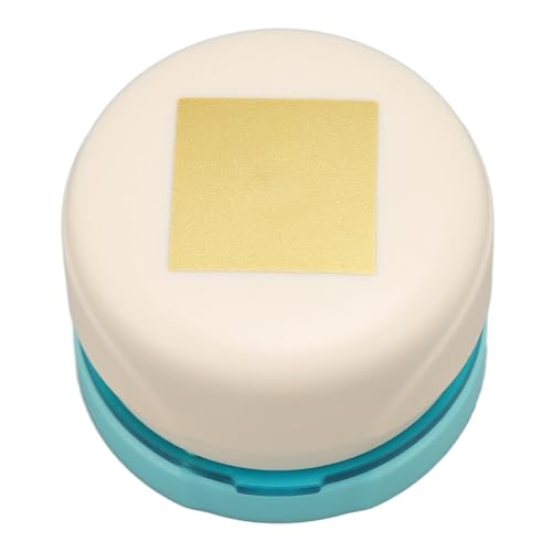 CHICIRIS DIY -Präge -Punch Metall Handwerkslöcher Punch for Scrapbook, Präzise Platzierung für Genaue Schneiden, Breite Anwendungen für Verschiedene Arten von Papier, Langlebig und Effizient (Quadrat) von CHICIRIS