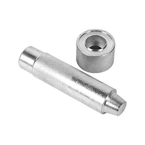 CHICIRIS Einfach zu Bedienend Öltelettsetter Loch -Loch -Werkzeug Grommet Punch für Leder Bastelkleidung Stoff Vorhang 260g 339g 427g für Anfänger Handtaschen Jacken (2000#) von CHICIRIS