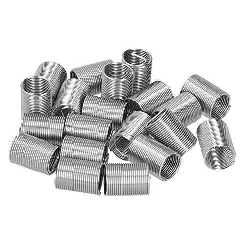 CHICIRIS Fadenreparatur -Kit - 20pcs M14 X 1,25 Spiralkreis Einsatz Reduziermutter Gewinde Erweitert Einsatz für Hydraulische Maschinerie (2.5D) von CHICIRIS