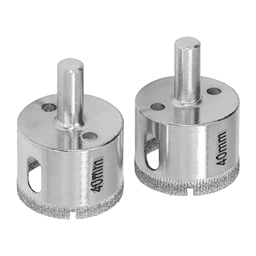 CHICIRIS Fliesenbohrerbits Langlebiger Hoher Effizienz für Glaskeramikmarmor, 2pcs 40 -mm -Lochöffner Set CHICIRIS Fliesenbohrerbits Langlebiger Hoher Effizienz für Glaskeramikmarmor, 2pcs 40 -mm -Lochöffner Set von CHICIRIS