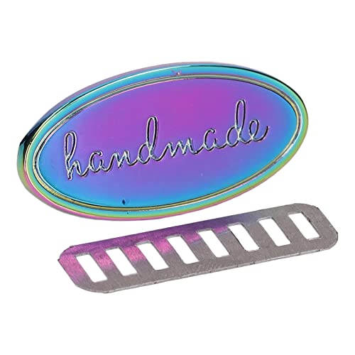 CHICIRIS Handbezeichnungen Verwenden Leichtmetalletiketten für DIY -Taschen 5 Sets für Handwerksmänner (COLORFUL) von CHICIRIS