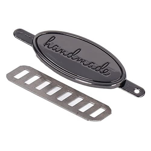 CHICIRIS Handbezeichnungen Verwenden Leichtmetalletiketten für DIY -Taschen 5 Sets für Handwerksmänner (GRAY) von CHICIRIS