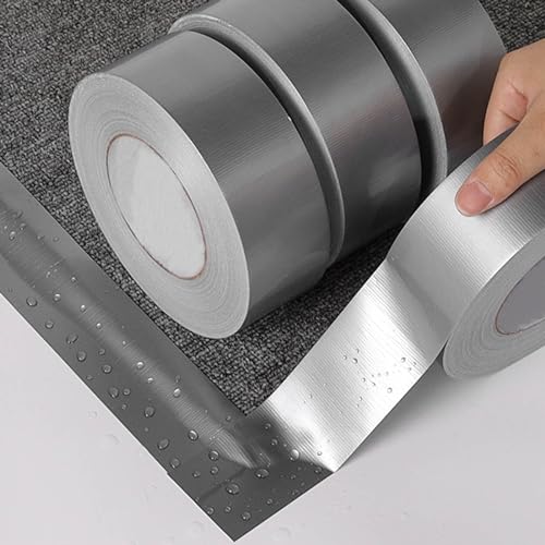 CHICIRIS Herstellung Silber Klebeband Verdickte Starke Klebstoff Wasserdichtes Multi -Gebrauch -Band für Home Office Produktion Silber 10m (60 mm) von CHICIRIS