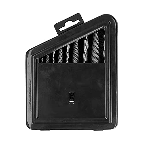 CHICIRIS Hochwertiger Kobaltschraubenextraktionsset Gravurer Größen Bolzenstiftentferner für die Professionelle Mechanik (Schwarze Eisenschachtel) von CHICIRIS