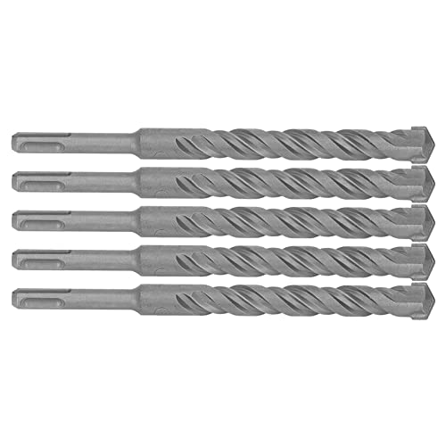 CHICIRIS Impact -Bohrer -Teile Schnell Schneiden Carbidspitze 2 Flötenspiralbits für Ziegelbeton 5pcs für Mauerwerksanwendungen (18 mm) von CHICIRIS