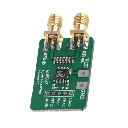 CHICIRIS Impedanzanalysemodul AD8302 für die Überwachung des Remote -Systems - Messen Sie den Verstärkung, den Verlust und die Phase Bis zu 2,7 GHz Geeignet für Verstärker, Mischer von CHICIRIS