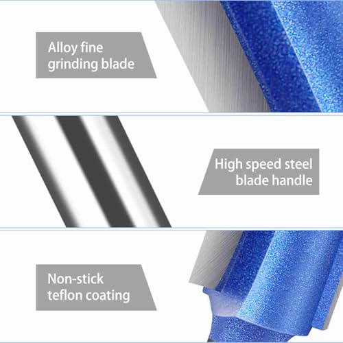 CHICIRIS Industriequalität 6mm Schaft 4pcs Fräser des Flush -Trim -Routers Bit Set, Fest Gehärtete Stahl für Holzbearbeitung, Vergaserspitze für Sauberes Schalten, Geeignet für Holzarbeiter Geeignet CHICIRIS Industriequalität 6mm Schaft 4pcs Fräser des Flush -Trim -Routers Bit Set, Fest Gehärtete Stahl für Holzbearbeitung, Vergaserspitze für Sauberes Schalten, Geeignet für Holzarbeiter Geeignet von CHICIRIS