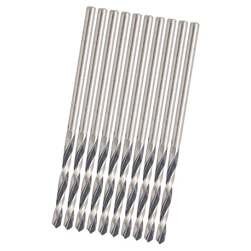 CHICIRIS Langzeitzeit Twist Drill Bit Set Hitzebeständig Hochgeschwindigkeitsstahlbohrer für Perlenperlen Stanzen mit Ausgezeichneter Bohrleistung 1,80 Mm von CHICIRIS
