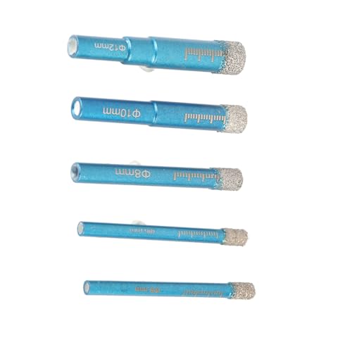 CHICIRIS -Loch -Opener 5pcs Hohe Härte Gefördert Sägen Set Set Universal Shank Elektrowerkzeugzubehör für Harte Materialien von CHICIRIS