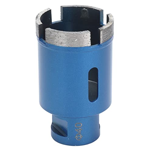 CHICIRIS Loch Säge Schneller Bohrgeschwindigkeit für Granitbeton mit Verschleißfest -Design 40 Mm für Marmor-, Granit- und Andere Steinöffnungen [Blau] von CHICIRIS