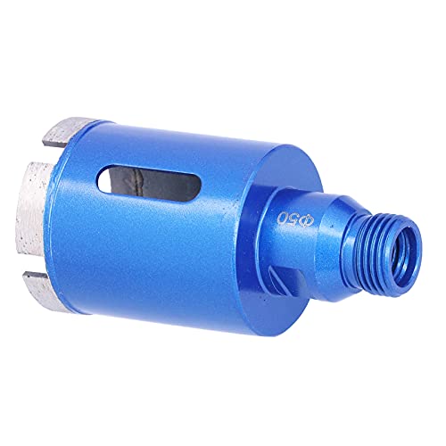CHICIRIS Lochsäge Bohrer Bit Keramikfliesen Marmorsteinmauerwerkwerkzeuge Hardware 1/2bsp 50 Mm - Schnelle Bohrgeschwindigkeit, Lange Lebensdauer, Geeignet für Winkelschleife von CHICIRIS