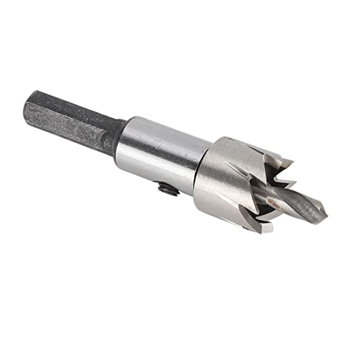 CHICIRIS Lochsägenoffener Hochgeschwindigkeitsstahlschneiderbohrer für Metallschnitt mit Einem Durchmesser von 16 Mm Durchmesser, Ideal für Dicke Eisenplatte mit Aufbewahrungsbox, Sechskantschlüssel von CHICIRIS