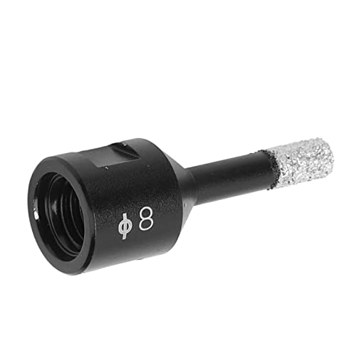 CHICIRIS Marmorlochsäge Schnell Bohrgeschwindigkeit Große Verschiebungsschneidungsdesign für Granit, Keramikfliesen, Beton und Mehr (8 mm) von CHICIRIS