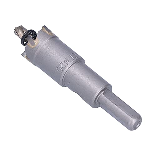 CHICIRIS Neigungwinkel Metallloch Säge Hochgeschwindigkeit Stahl Drei Blätterschneider mit Sechskantschlüssel für Gusseisen, Stahlplatte (20MM) von CHICIRIS