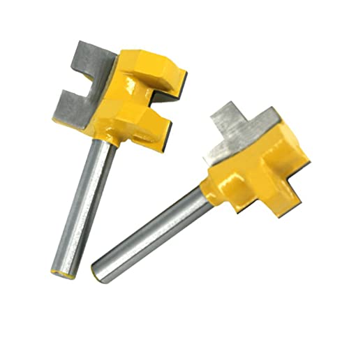 CHICIRIS Router Bit Zementiertes Carbidschlitzschneider Bit 1/4in Shank für Holzbearbeitung, 2pcs CHICIRIS Router Bit Zementiertes Carbidschlitzschneider Bit 1/4in Shank für Holzbearbeitung, 2pcs von CHICIRIS