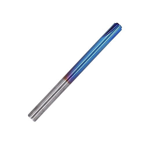 CHICIRIS Router -Bits Wolframstahl Spiraler CNC -Router Bit für Feines Schnitzen und Schneiden, Nanoblau Beschichtung, für Acryl, Nylon, Harz, Holz 1 X Enthalten (R0.5*D4*50L) von CHICIRIS