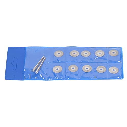 CHICIRIS Schleifrad -Standardgröße Schleifrad für Holzmetallstein 10pcs, Zum Schneiden, Schleifen, Hohe Effizienz (16mm) von CHICIRIS