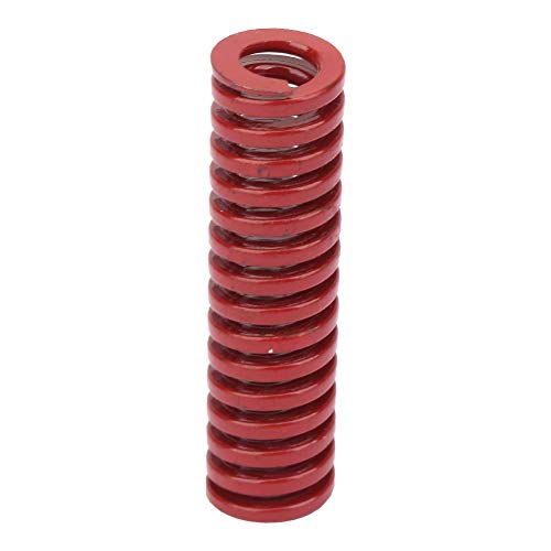 CHICIRIS Stahl Rote Mittelgroße Lastform-Sterbe Feder Zum Stempeln, Metallstempel, Plastikform, 10 Mm OD 5mm ID 2pcs (TM10*35 mm) von CHICIRIS
