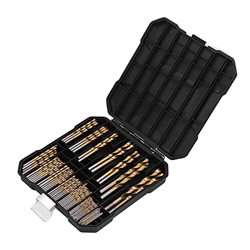 CHICIRIS Twist Bohrern Bit Set Effizientes Bohren von Metall, Holz und Kunststoff für, mit Aufbewahrungsbox für Haushaltswesen HSS -TI -plattiert 1,5 Mm-10 Mm 99 PCs Hardware Tools CHICIRIS Twist Bohrern Bit Set Effizientes Bohren von Metall, Holz und Kunststoff für, mit Aufbewahrungsbox für Haushaltswesen HSS -TI -plattiert 1,5 Mm-10 Mm 99 PCs Hardware Tools von CHICIRIS