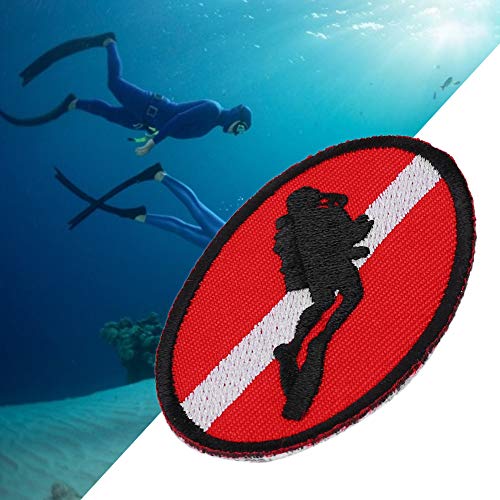 Hochwertiger Tauchabzeichen Patch mit Detaillierter Stickerei für Verschiedene Taucher Diver Diving Diving -Schleife für Jacken, Westen, Hüte Als Bild Gezeigtes Tauchflaggschiff Hochwertiger Tauchabzeichen Patch mit Detaillierter Stickerei für Verschiedene Taucher Diver Diving Diving -Schleife für Jacken, Westen, Hüte Als Bild Gezeigtes Tauchflaggschiff von CHICIRIS