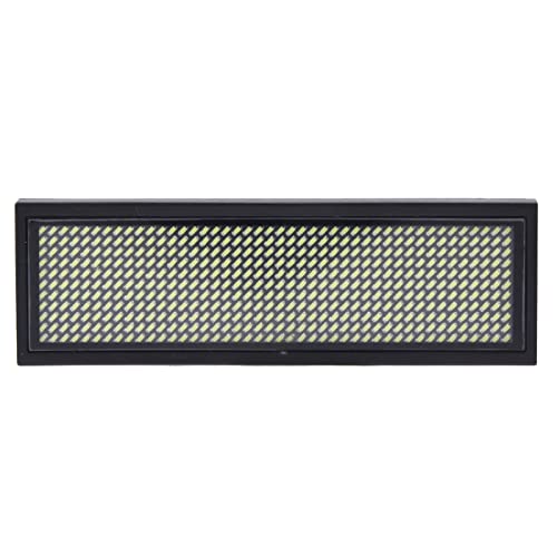 LED -Name Badge Scrolling Tag, 550 Chinesische Zeichen Display, Alle Sprachen, 240mAh Batterie, für das Geschäft, Reisen (WHITE) von CHICIRIS