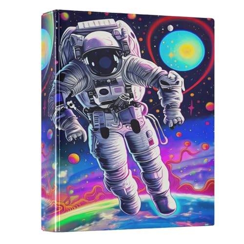 3-Ringordner 3,8 cm mit 3 Innentaschen, grundlegendes Notizbuch für Schule, Büro, Zuhause, 1 Packung von CHIFIGNO