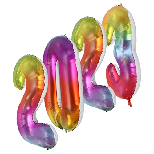 CHILDWEET Aluminiumfolie 2023 Nummer Ballon Set Große Dekorative Geburtstag Ballons CHILDWEET Aluminiumfolie 2023 Nummer Ballon Set Große Dekorative Geburtstag Ballons von CHILDWEET