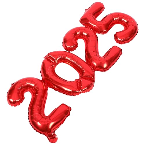 CHILDWEET Nummer 2025 Aluminiumfolie Ballons Silvester Party Decke Dekorationen Ballon CHILDWEET Nummer 2025 Aluminiumfolie Ballons Silvester Party Decke Dekorationen Ballon von CHILDWEET