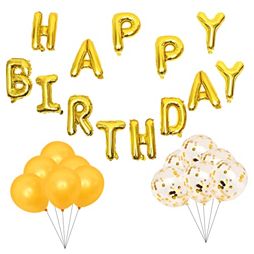 CHILDWEET Heu Geburtstag Folienballons Set Ballon Bogen Kit und Dekorationen 16 Zoll Ballon Ornament Party Layout Requisiten von CHILDWEET